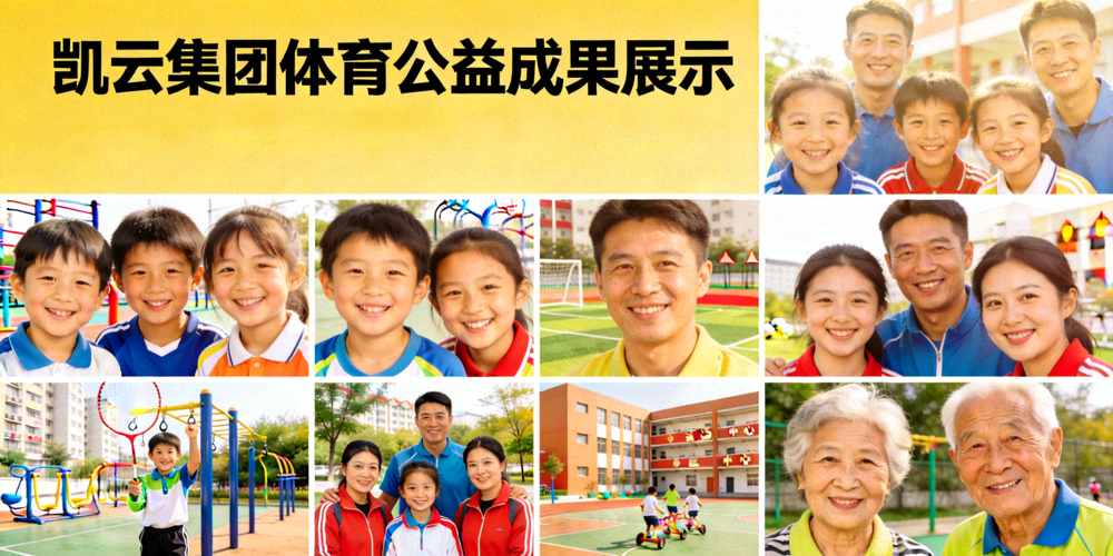 凯云集团体育公益成果展示 - 受益人群笑脸合集