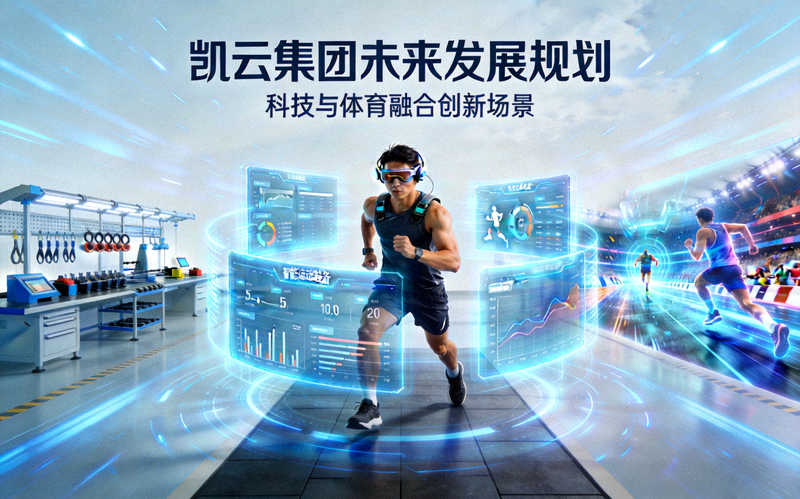 凯云集团未来发展规划概念图 - 科技与体育融合的创新场景