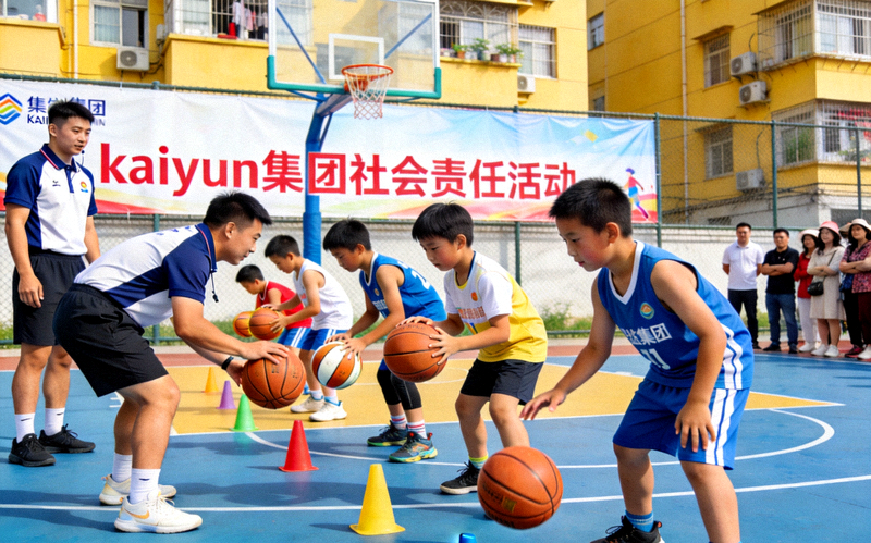 kaiyun集团社会责任活动现场 - 青少年参与体育训练